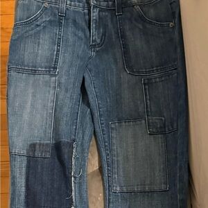 LF Carman Los Angeles Women's Flared
Patchwork Jeans